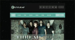 Desktop Screenshot of flyleafmusic.com
